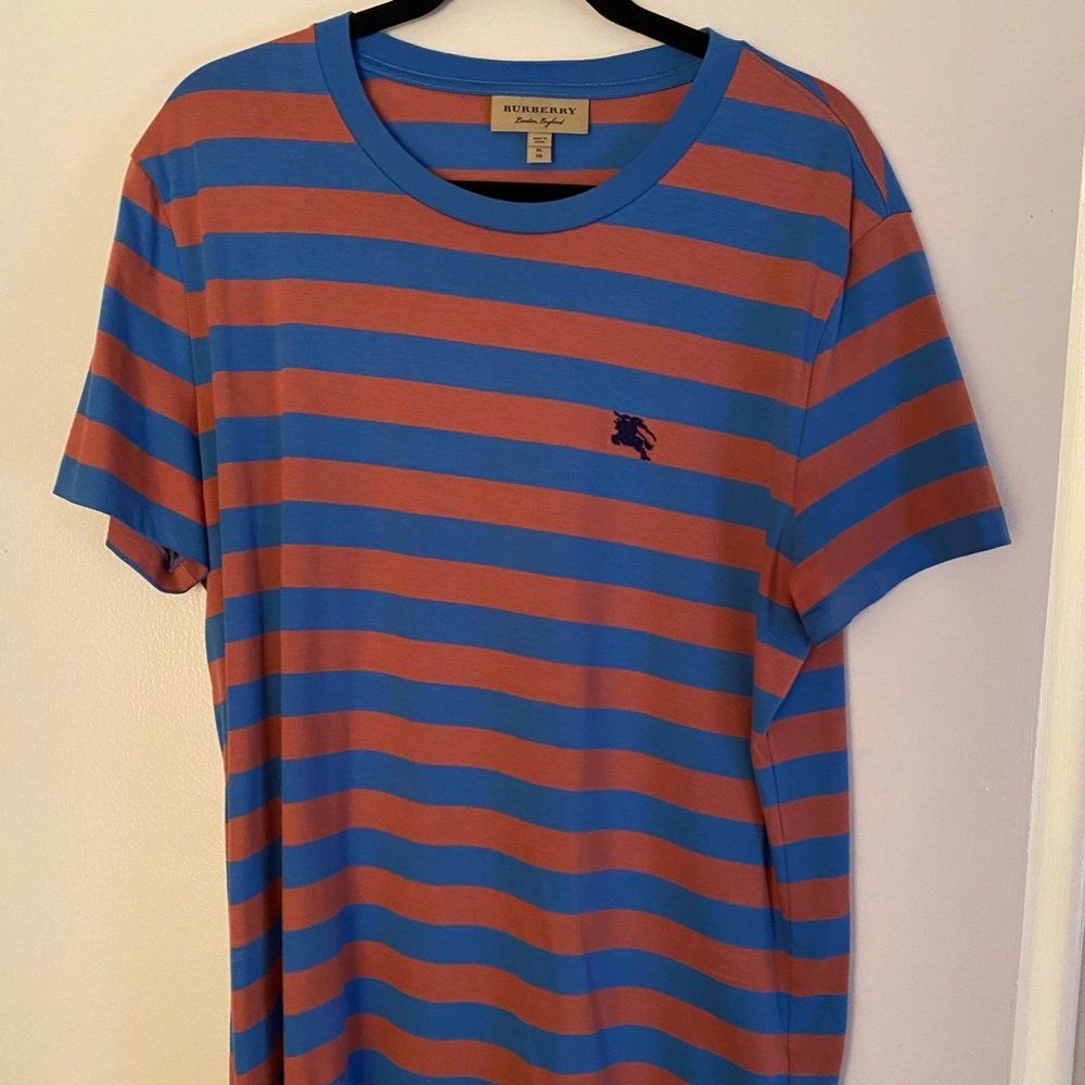 Burberry stripped t shirt